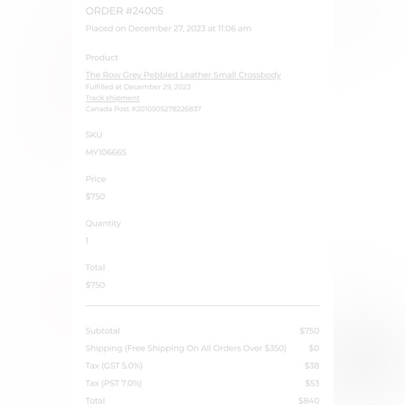 The Row Multipouch Crossbody Bag in Pebbled leather - Picture 12 of 12